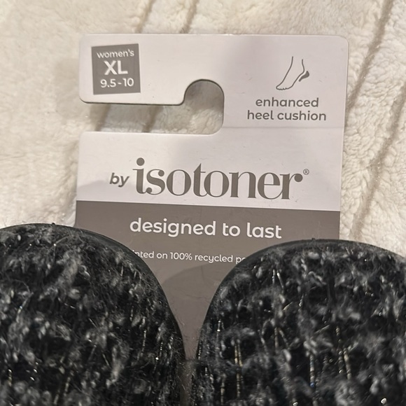 Positioned slippers size XL or size 10 enhanced heel cushion - Picture 3 of 5